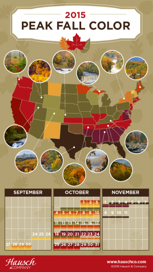 2015 Peak Fall Colors - Time for a Road Trip! - Hausch and Company ...